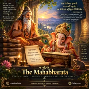 How did Vyasa make Ganesha pause?